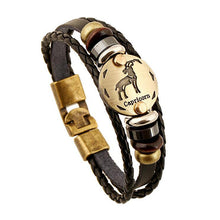 Zodiac Leather Bracelet