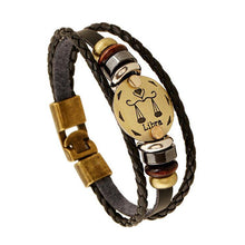 Zodiac Leather Bracelet