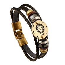 Zodiac Leather Bracelet