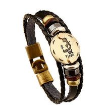 Zodiac Leather Bracelet