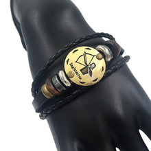 Zodiac Leather Bracelet